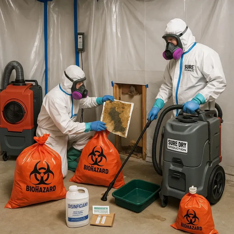 Contaminated Water Handling Protocols process in West Hills, CA