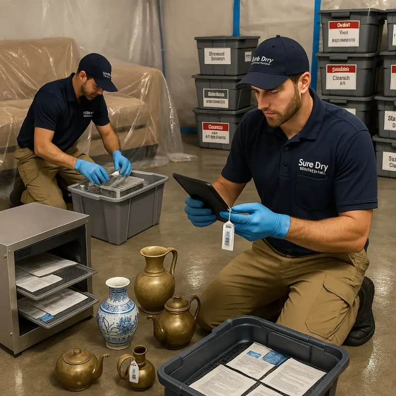Content Protection and Restoration process in West Hills, CA