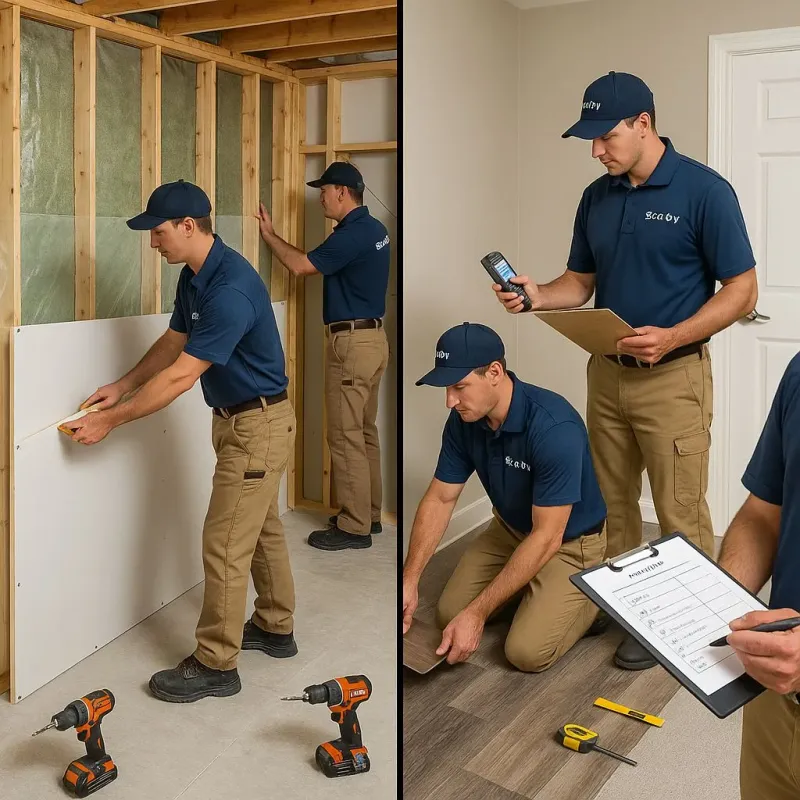 Repairs and Reconstruction process in West Hills, CA